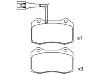 тормозная кладка Brake Pad Set:1ML 698 151
