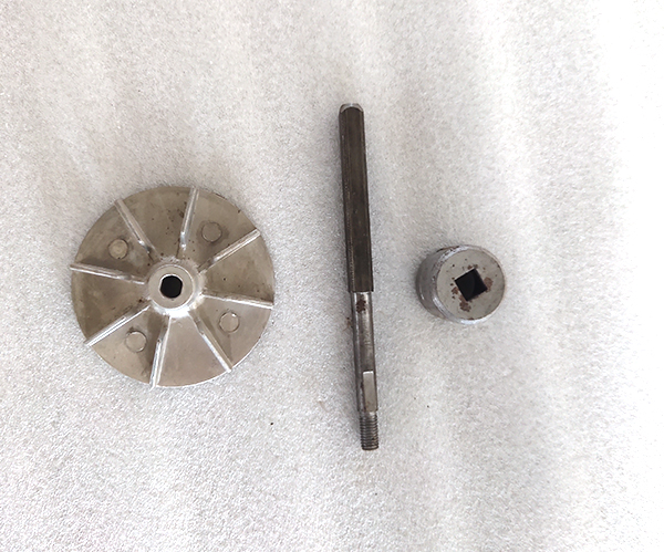 YT1配件方軸、葉輪、滑道